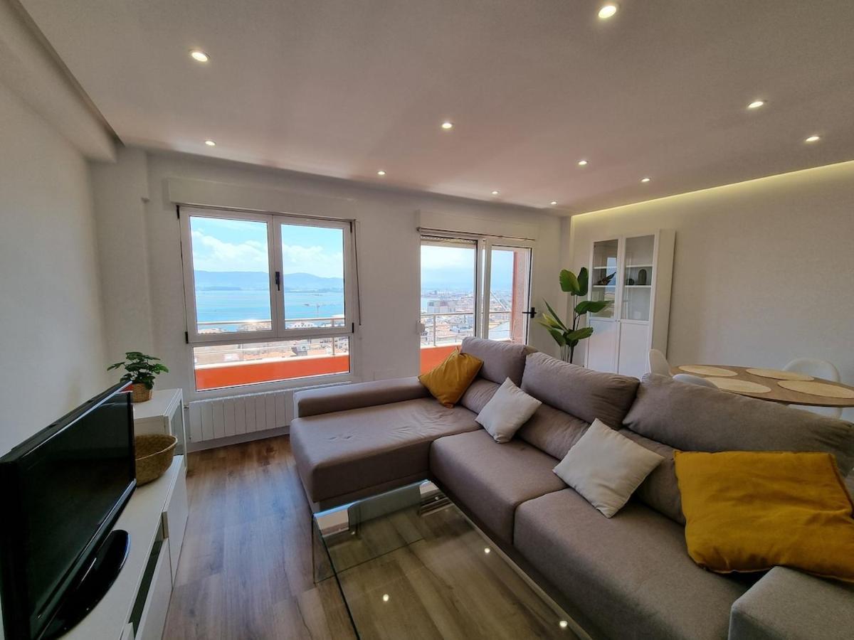 C01A01 Apartamento Moderno Con Vistas Al Mar Santander Esterno foto